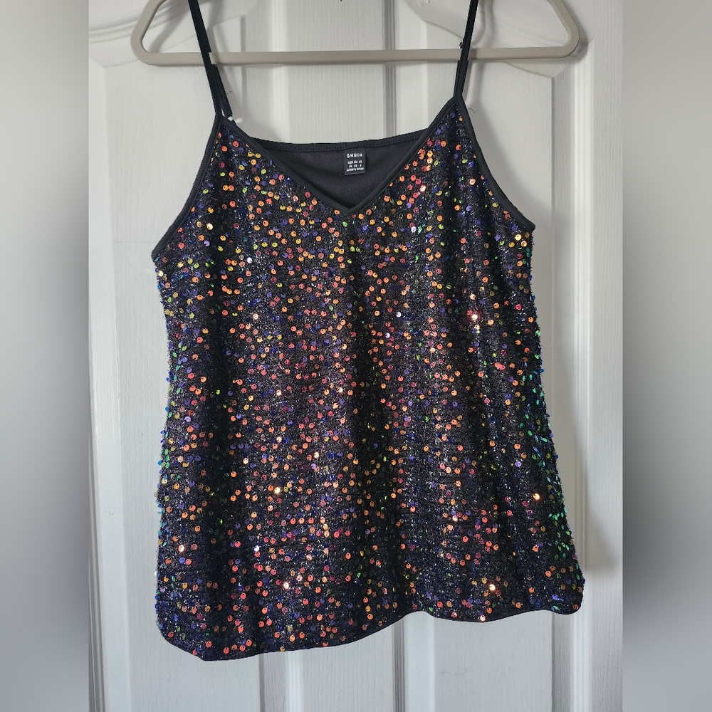 Sequin top